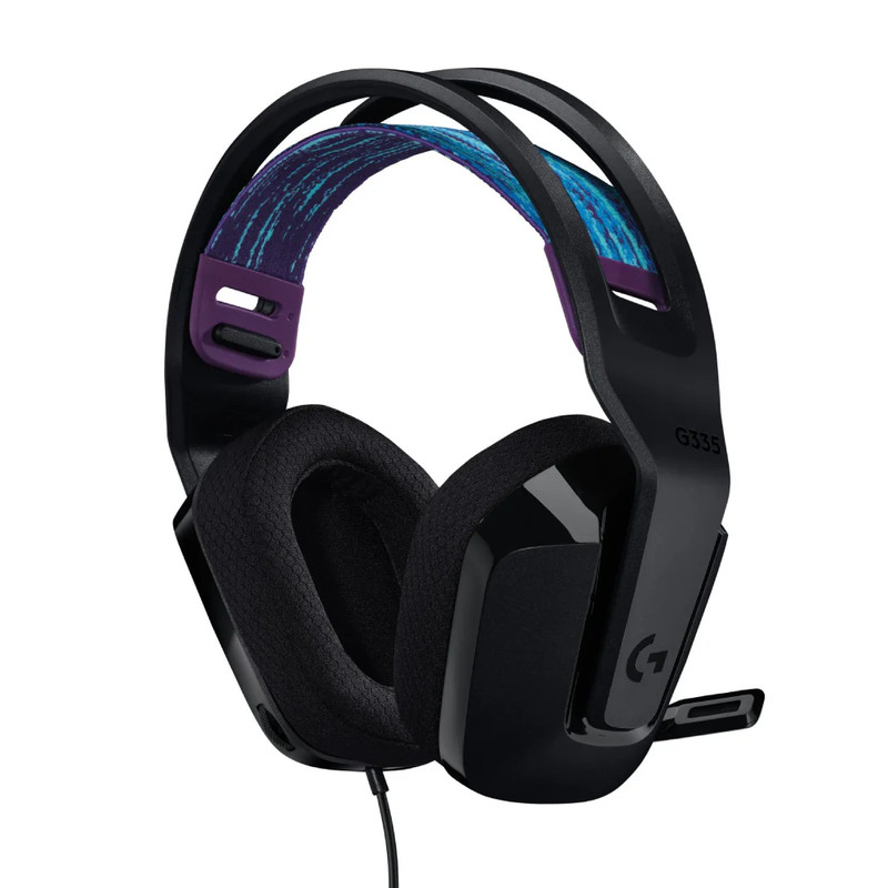 Logitech G335 Wired Gaming Headset – Black - سماعة